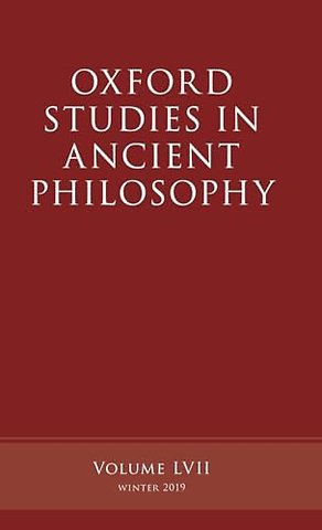 Oxford Studies in Ancient Philosophy, Volume 57