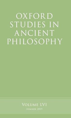 Oxford Studies in Ancient Philosophy, Volume 56