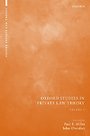 Oxford Studies in Private Law Theory: Volume I Oxford Studies in Private Law Theory: Volume I