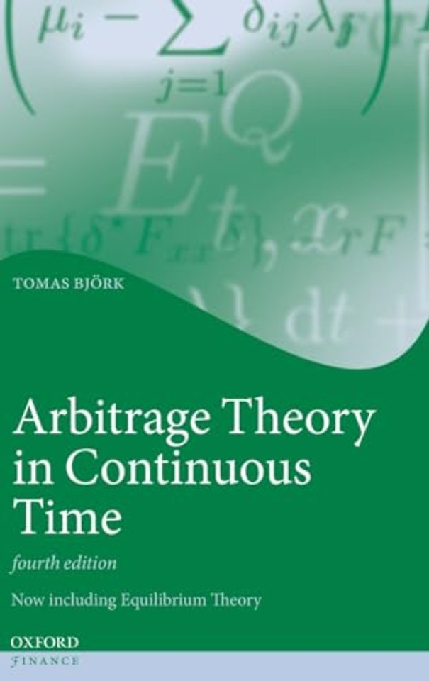 Arbitrage Theory in Continuous Time