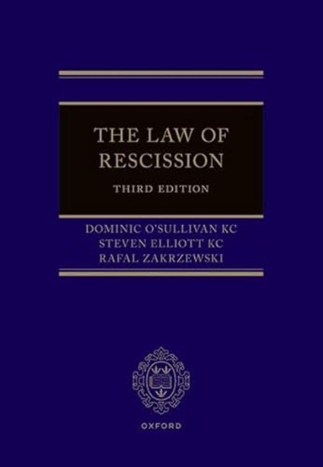 The Law of Rescission