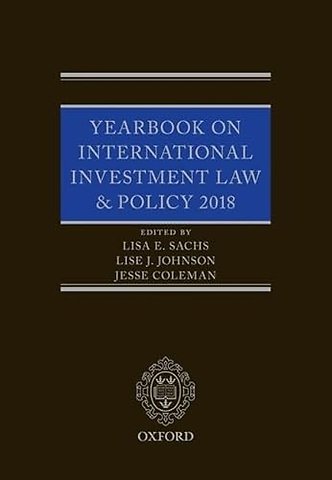 Yearbook on International Investment Law & Policy 2018