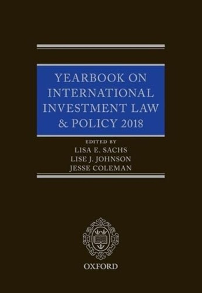 Yearbook on International Investment Law & Policy 2018