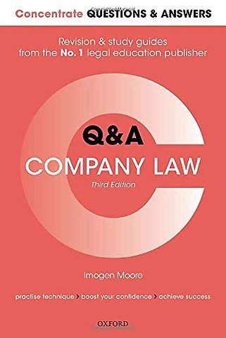 Concentrate Questions and Answers Company Law