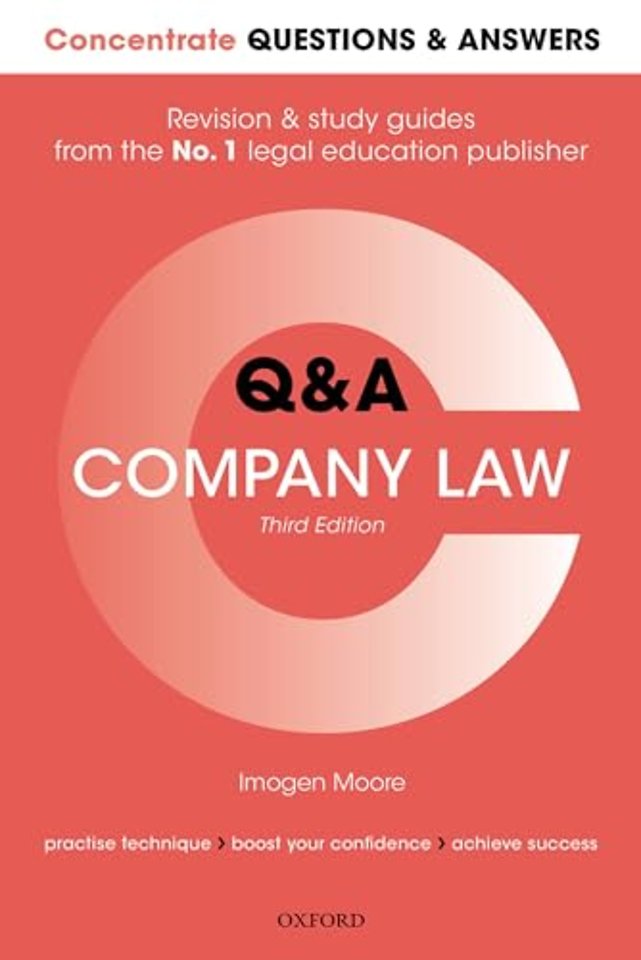 Concentrate Questions and Answers Company Law