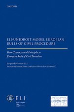 European Rules of Civil Procedure