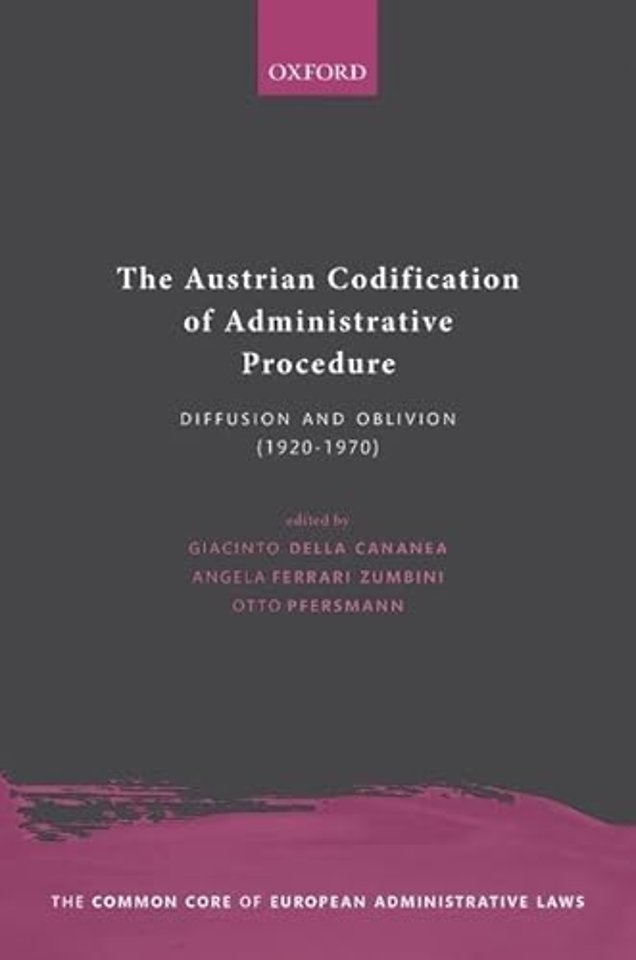 The Austrian Codification of Administrative Procedure