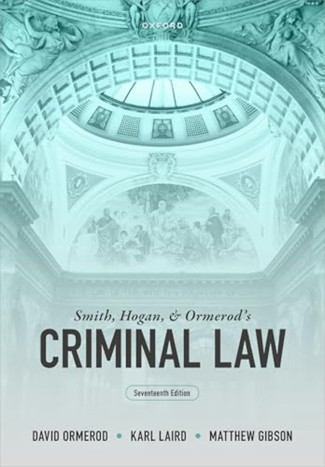 Smith, Hogan, & Ormerod's Criminal Law