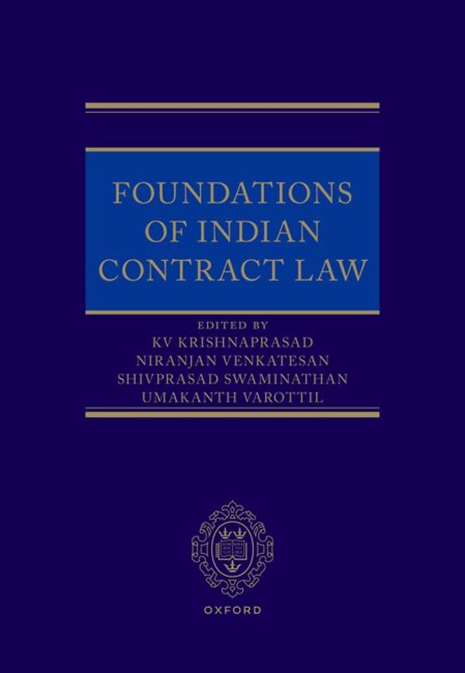 Foundations of Indian Contract Law