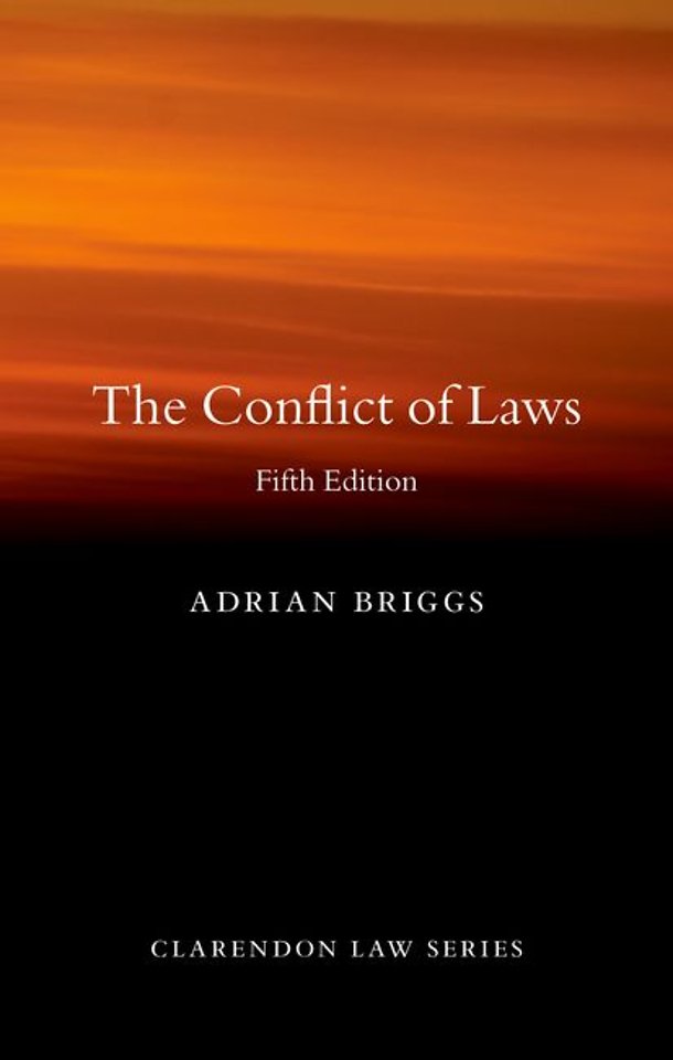 The Conflict of Laws