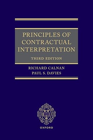 Principles of Contractual Interpretation