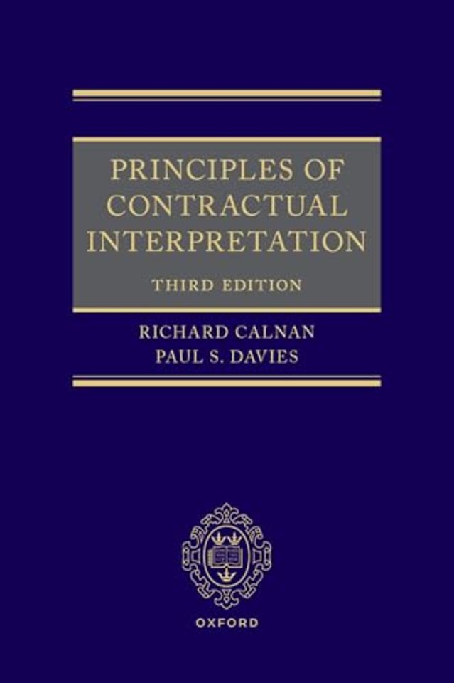 Principles of Contractual Interpretation