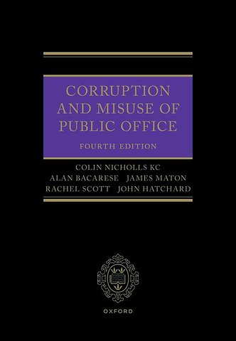 Corruption and Misuse of Public Office