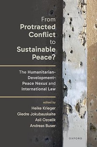 From Protracted Conflict to Sustainable Peace?