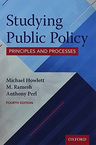 Studying Public Policy
