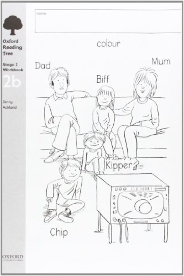 Oxford Reading Tree: Level 2: Workbooks: Pack 2B (6 workbooks)