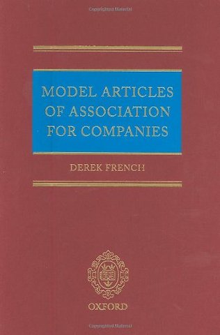 Model Articles of Association for Companies