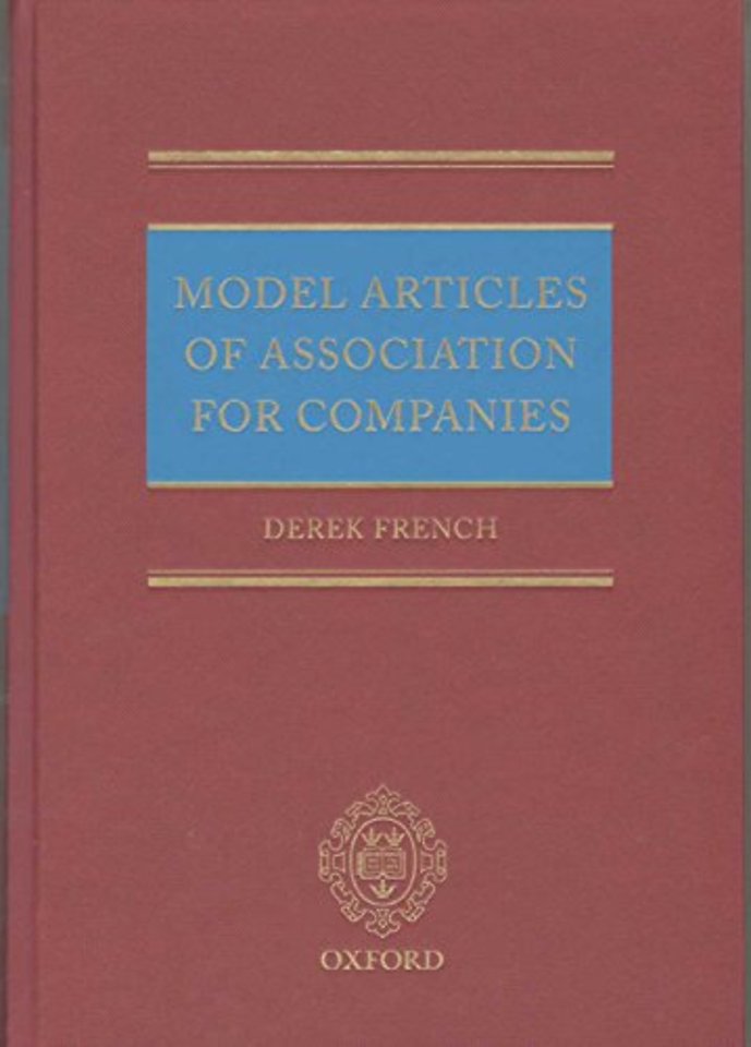 Model Articles of Association for Companies