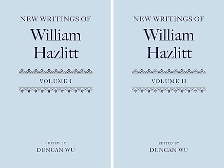 New Writings of William Hazlitt