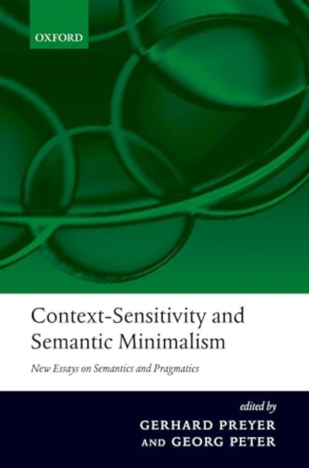 Context-Sensitivity and Semantic Minimalism