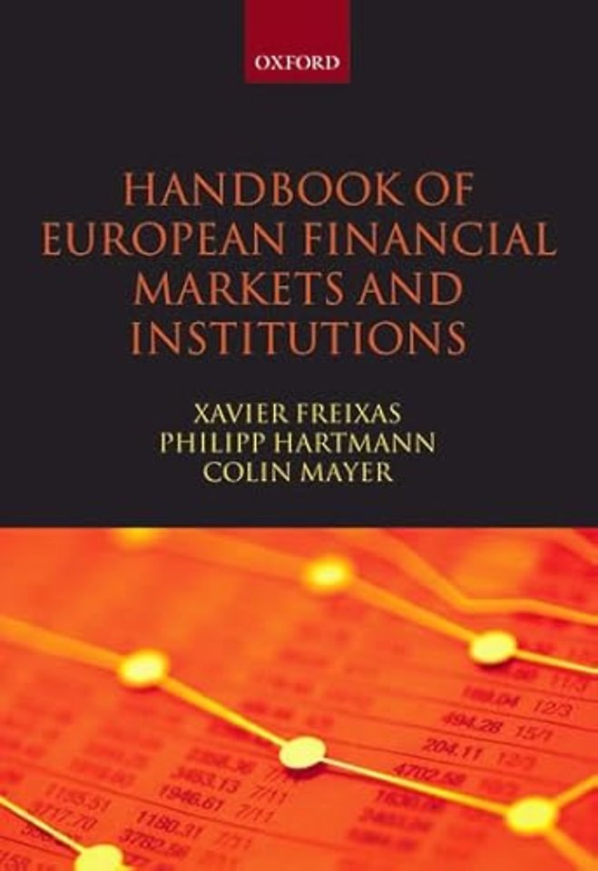 Handbook of European Financial Markets and Institutions