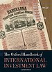 Oxford Handbook of International Investment Law Oxford Handbook of International Investment Law