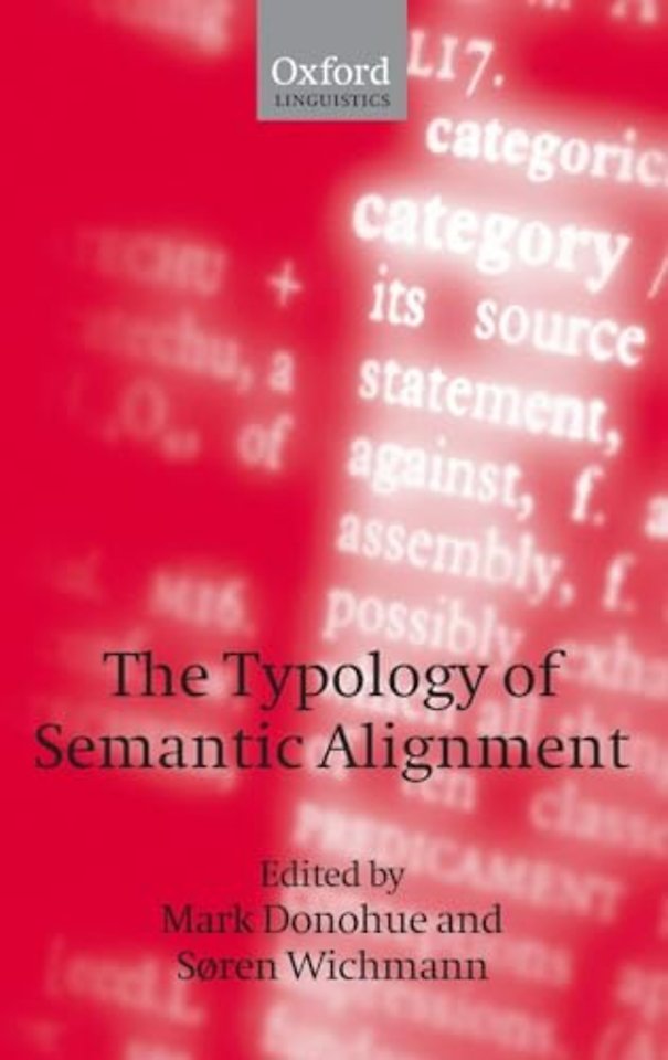 The Typology of Semantic Alignment