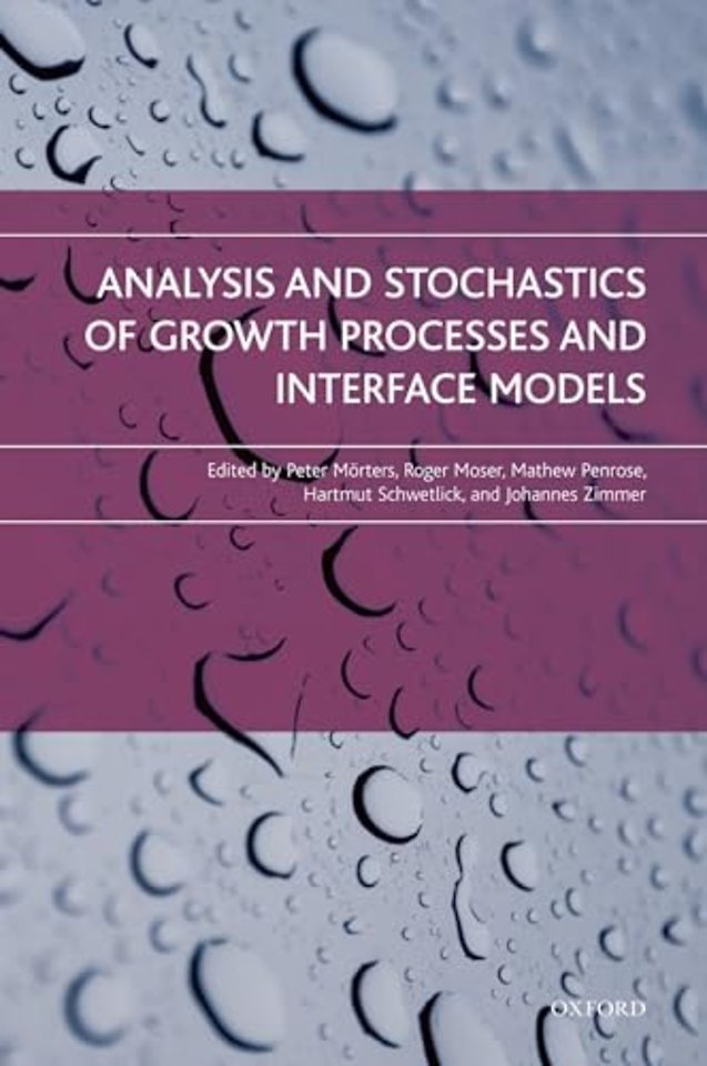 Analysis and Stochastics of Growth Processes and Interface Models