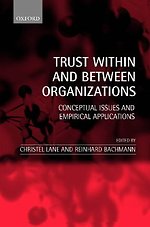 Trust Within and Between Organizations