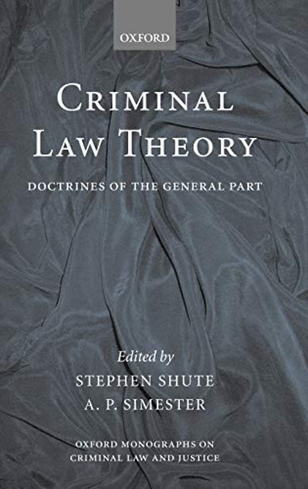 Criminal Law Theory