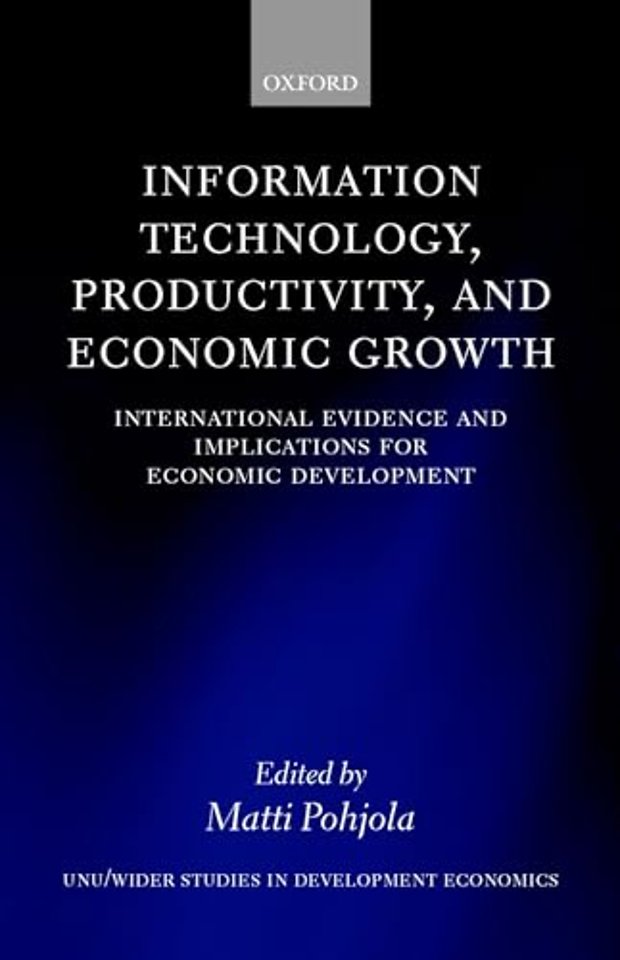 Information Technology, Productivity, and Economic Growth