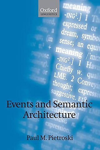Events and Semantic Architecture
