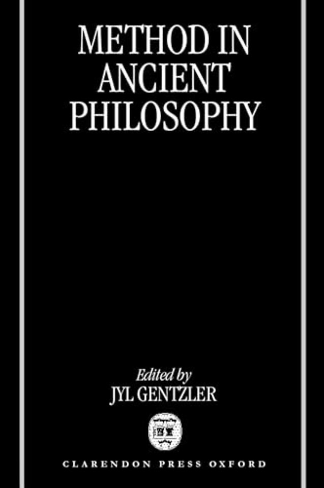 Method in Ancient Philosophy