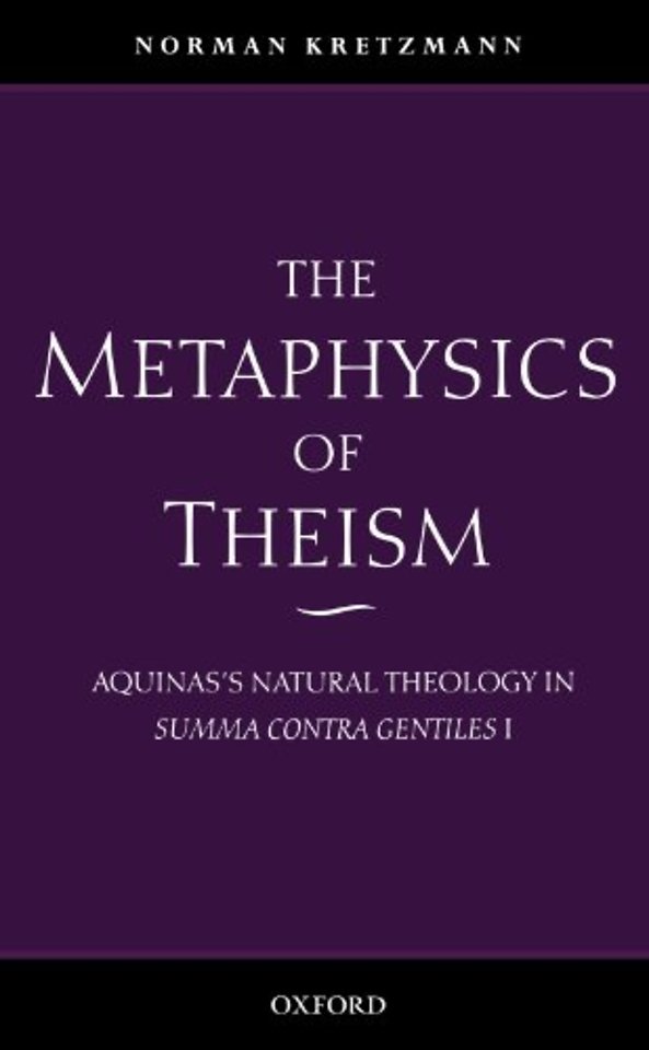 The Metaphysics of Theism
