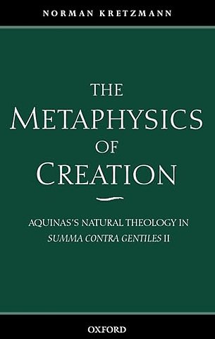 The Metaphysics of Creation