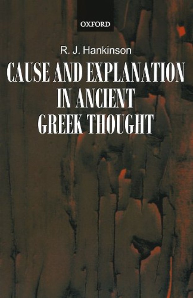 Cause and Explanation in Ancient Greek Thought