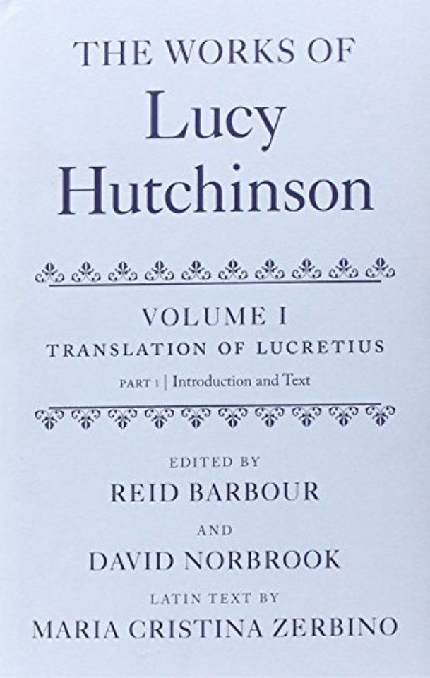 The Works of Lucy Hutchinson
