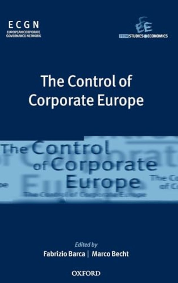 The Control of Corporate Europe