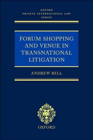 Forum Shopping and Venue in Transnational Litigation