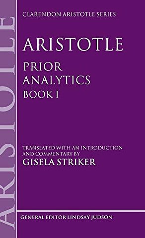 Aristotle's Prior Analytics book I