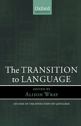 23: The Transition to Language