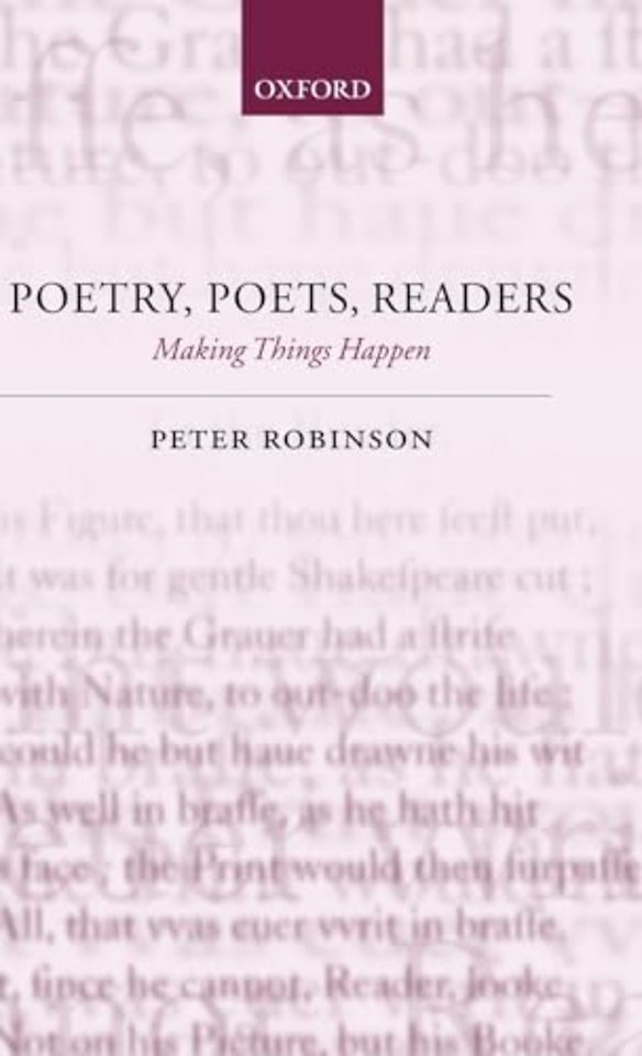 Poetry, Poets, Readers