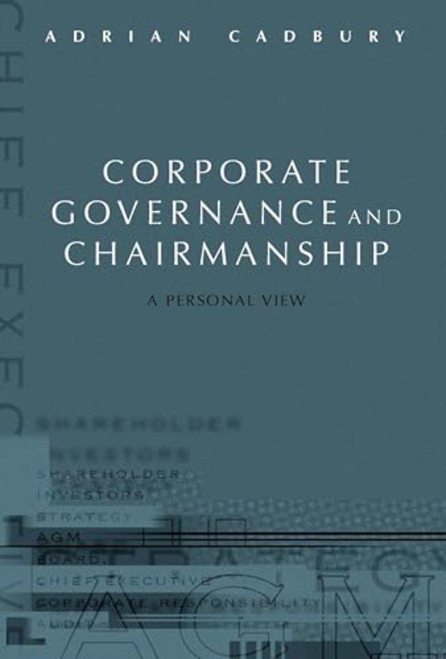 Corporate Governance and Chairmanship
