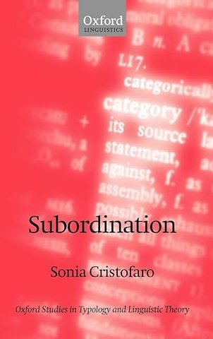 Subordination