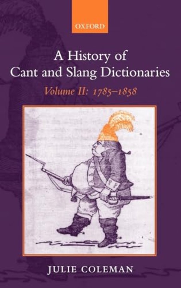 A History of Cant and Slang Dictionaries