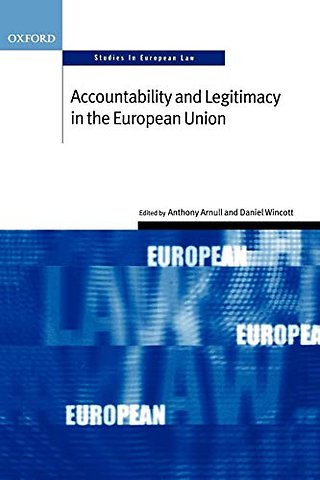 Accountability and Legitimacy in the European Union