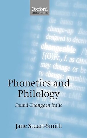 Phonetics and Philology
