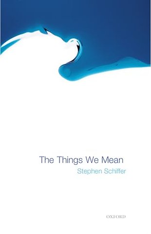 The Things We Mean