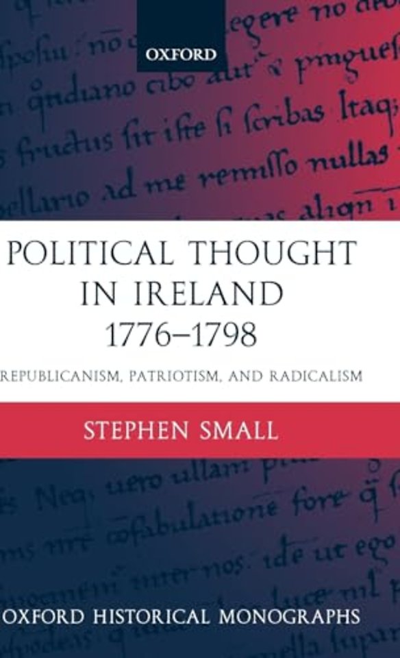 Political Thought in Ireland 1776-1798