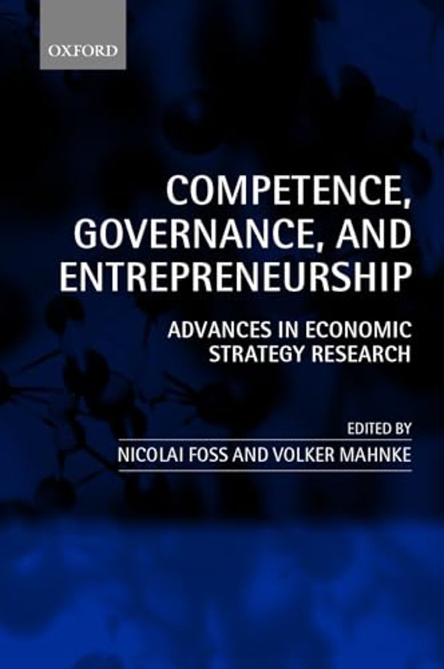 Competence, Governance, and Entrepreneurship